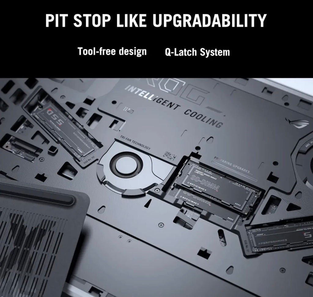ASUS ROG Strix G16 (2025)
Core i7-14650HX · RTX 5060 · 16GB · 1TB · 16" 165Hz