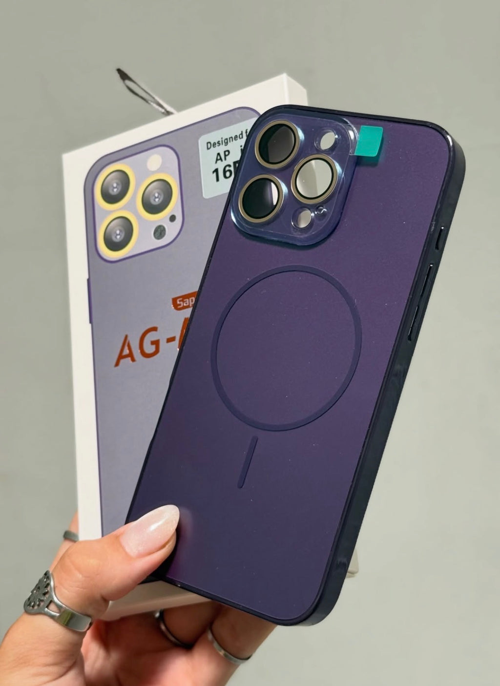 Fundas metalizadas con protección en cámara