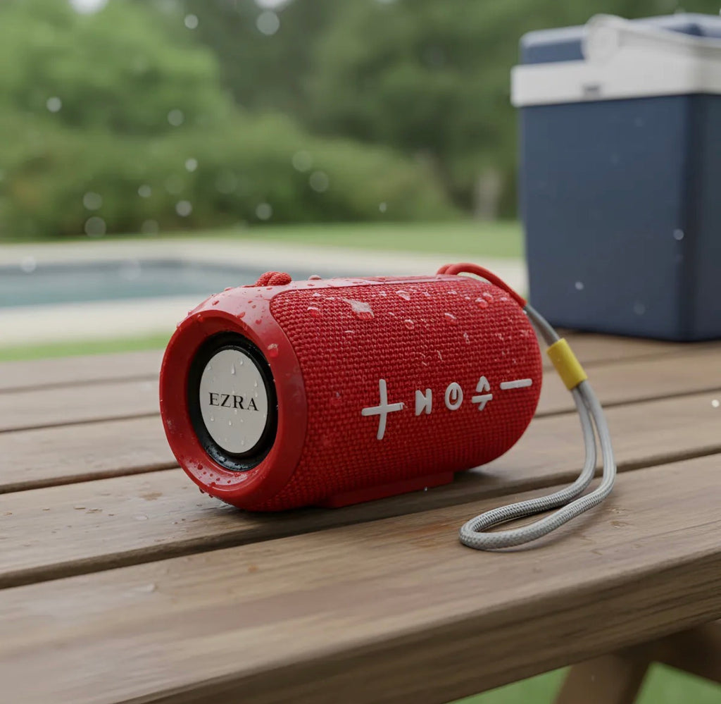Parlante Bluetooth Tws Potente Led Resistente Al Agua
