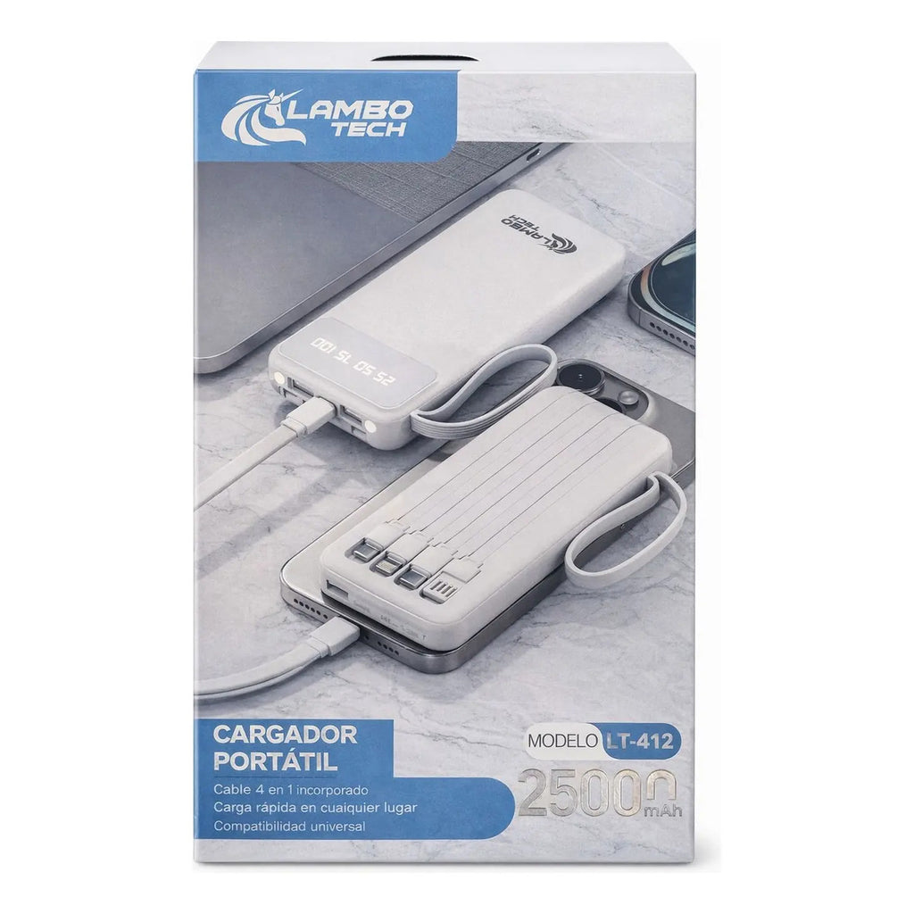 Power bank cargador portátil 25.000