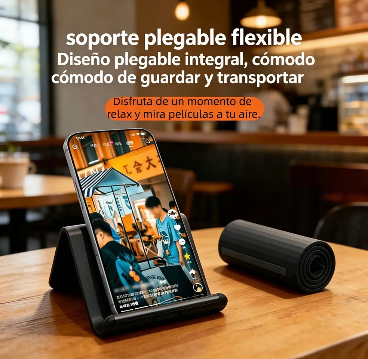 Soporte flexible