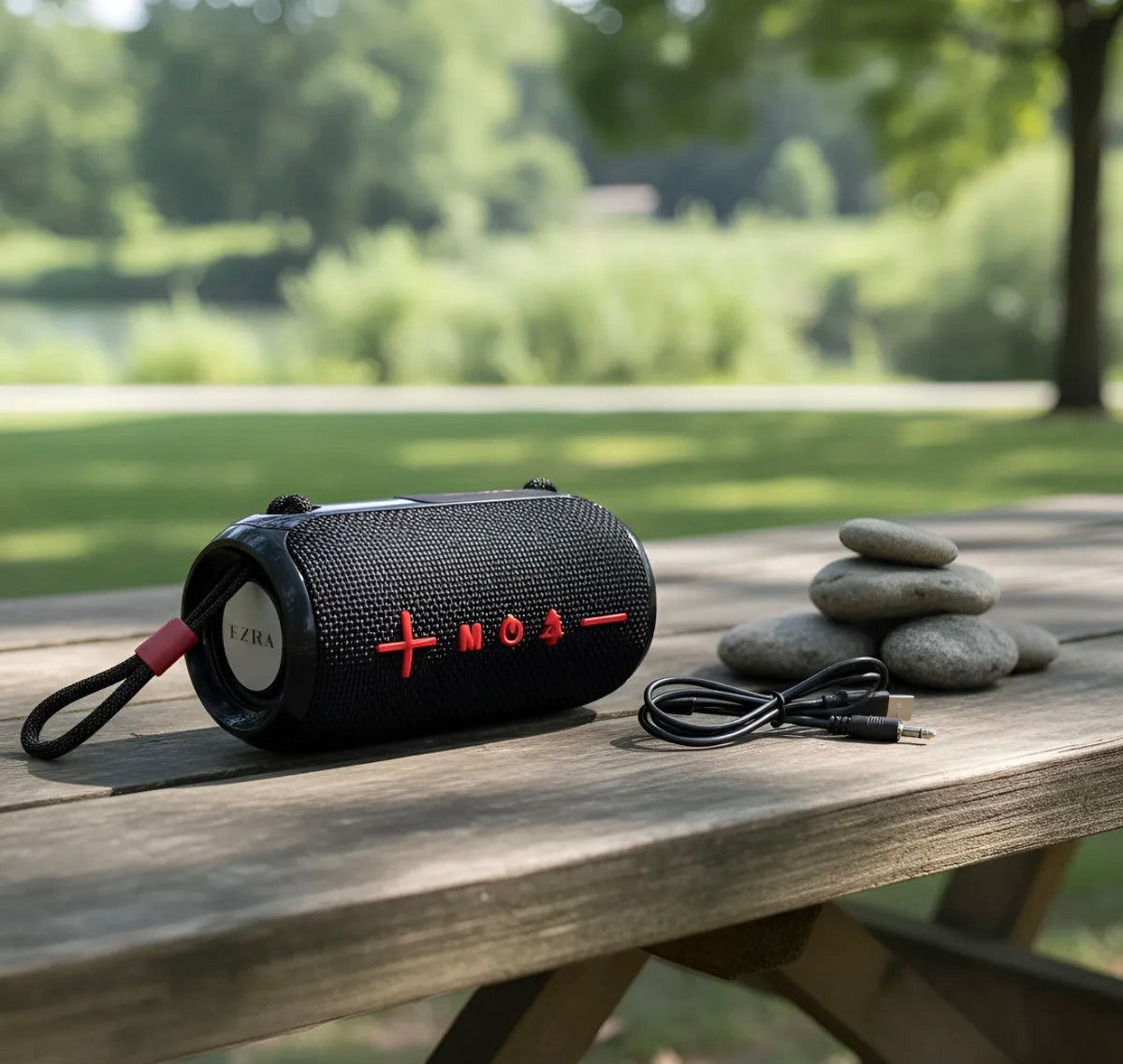 Parlante Bluetooth Tws Potente Led Resistente Al Agua