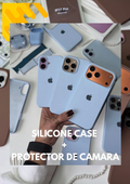 Silicone case + Protectores de cámara