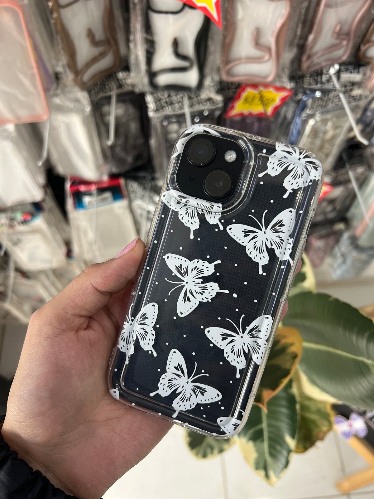 Funda estampa mariposa