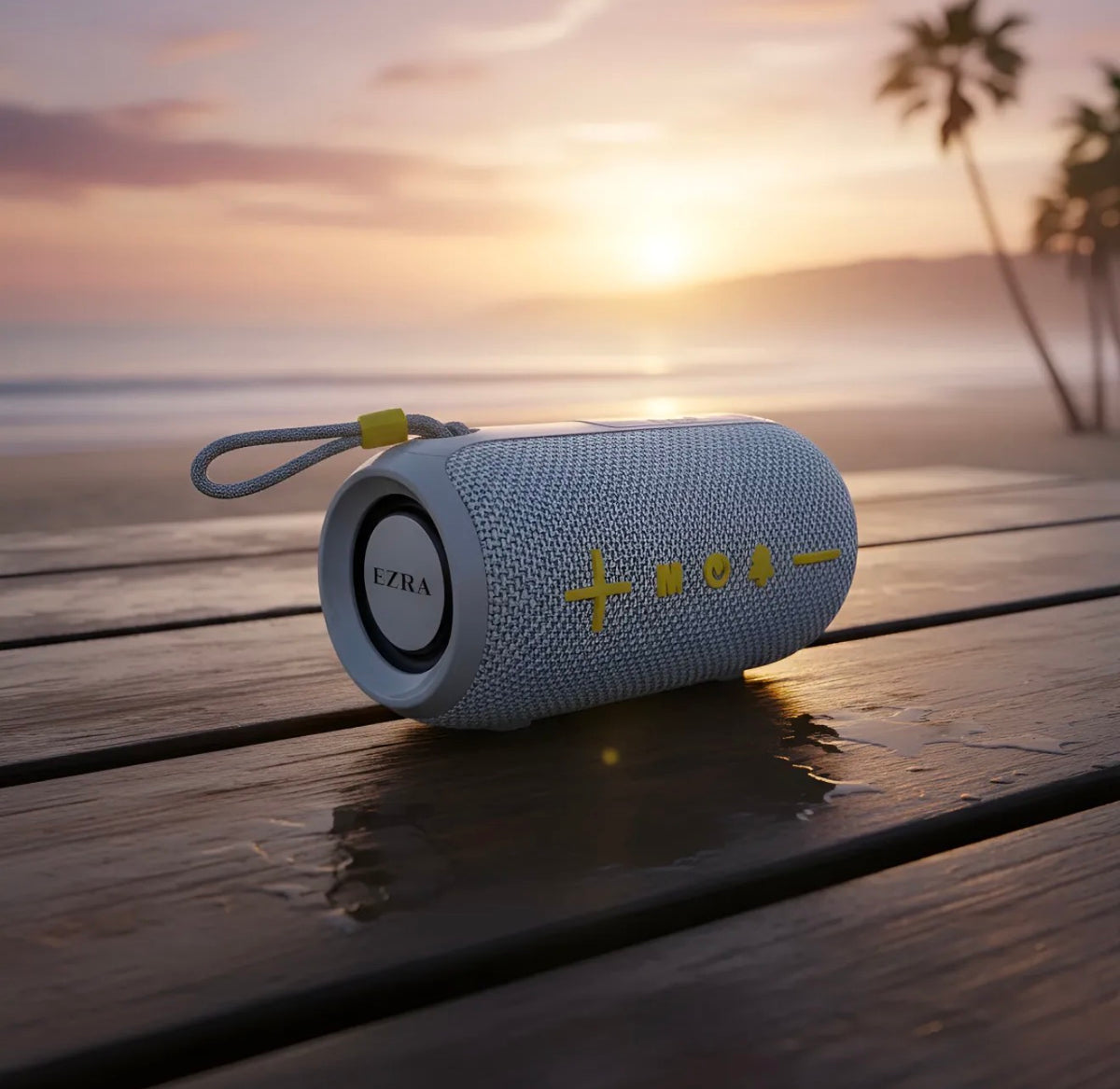 Parlante Bluetooth Tws Potente Led Resistente Al Agua