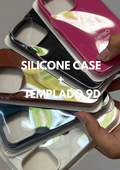 Silicone case + templado 9D