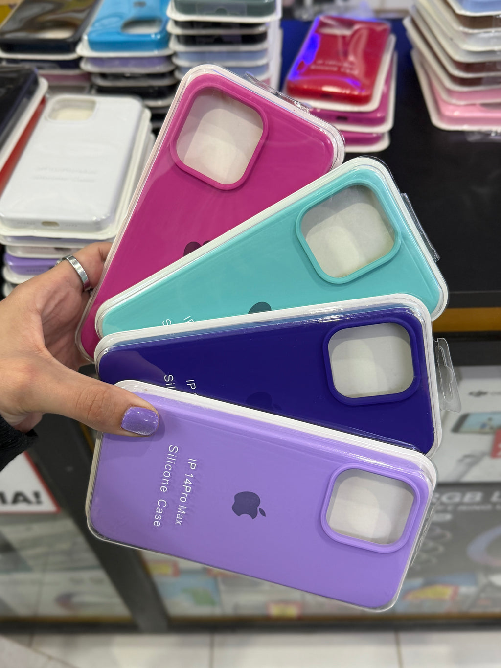 Silicone case 14 Pro Max