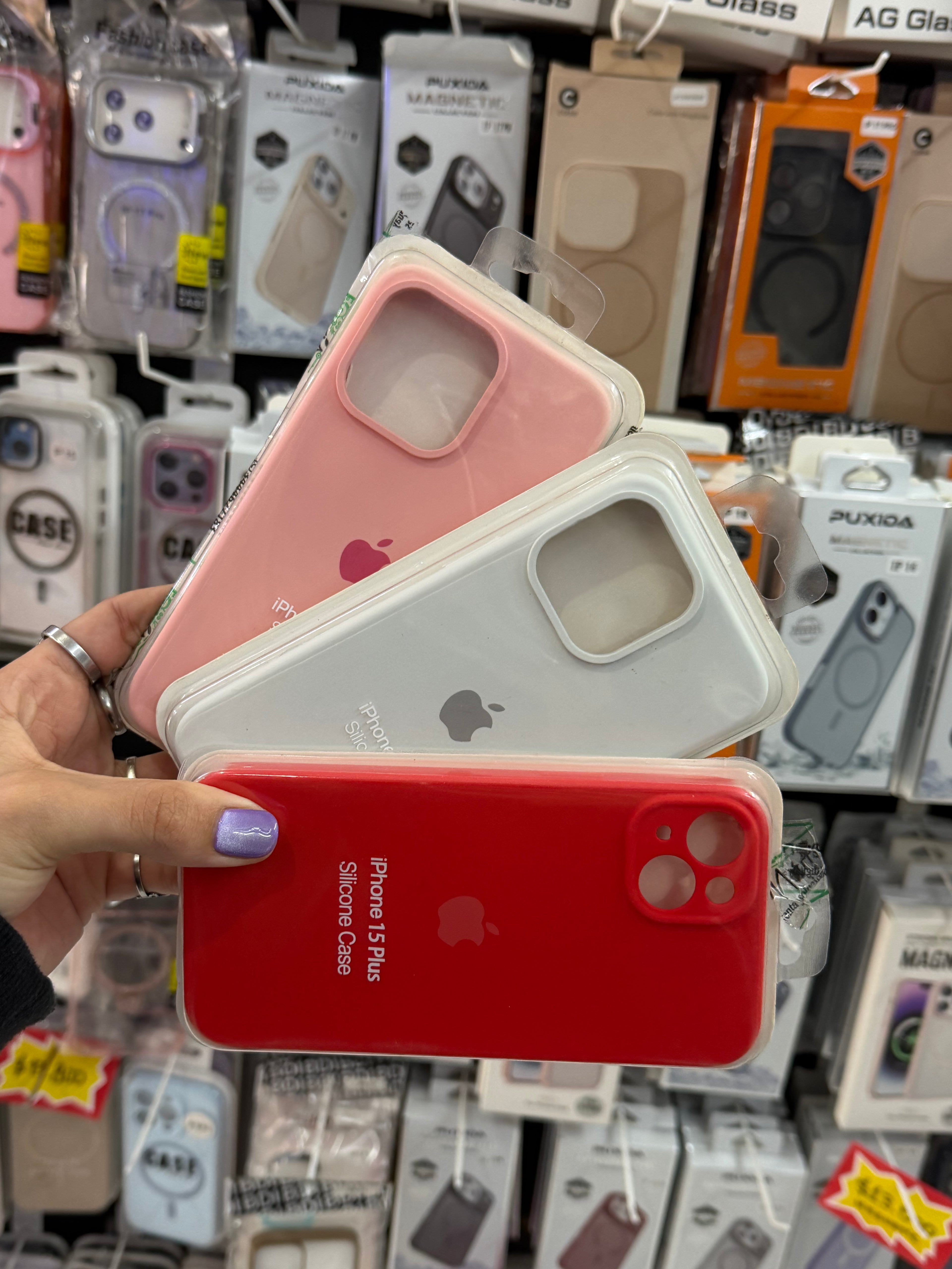 Silicone case 15 plus